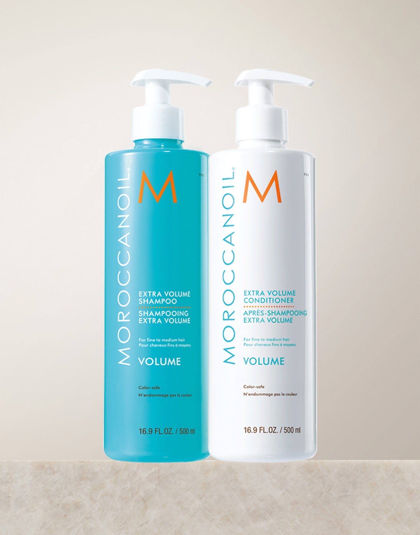 Volume Shampoo & Conditioner Half Liter Set
