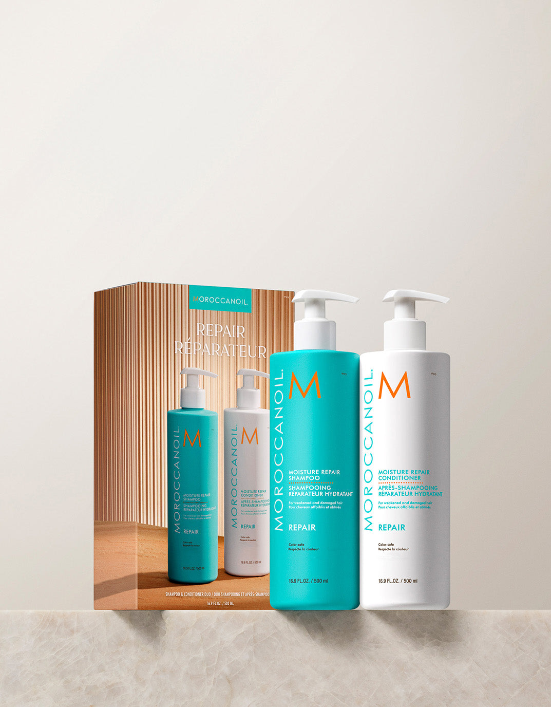 Moroccanoil Repair Shampoo & 2024 Conditioner Liter set